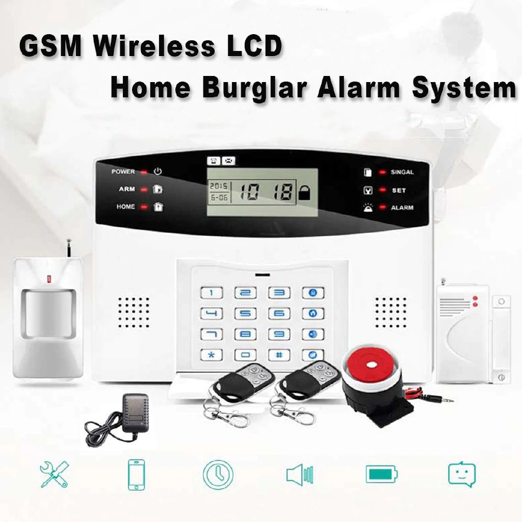 Home Burglar Security Alarm System Detector Sensor Kit