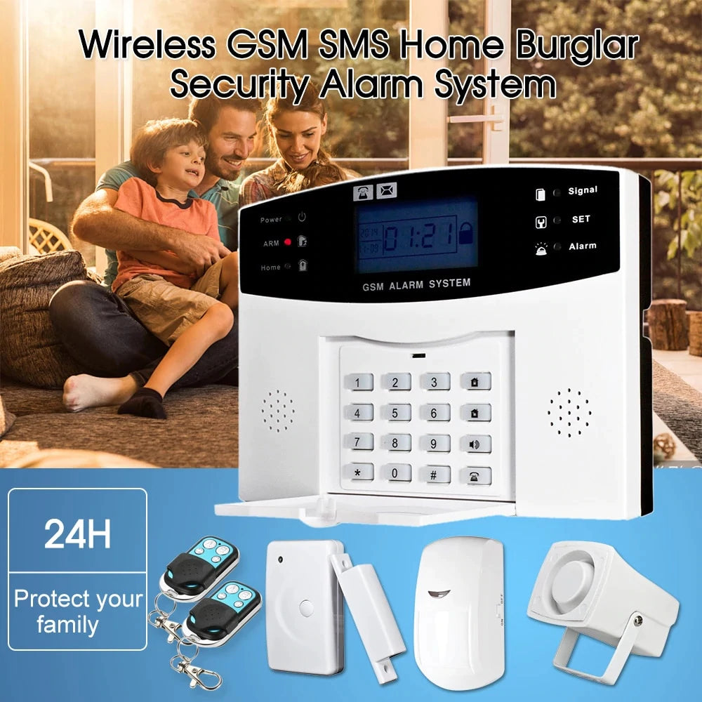 Home Burglar Security Alarm System Detector Sensor Kit
