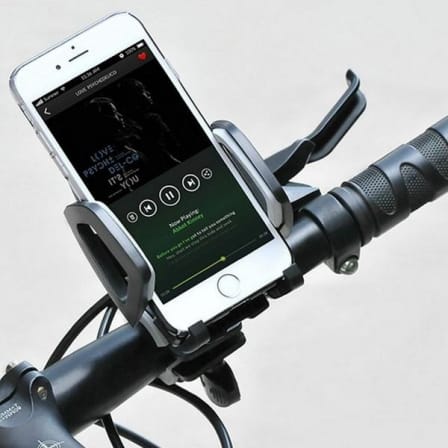 Bicycle Mounting Smartphone Holder - Black