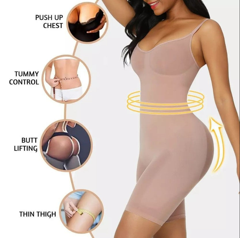 One-Piece Body Shaper - Black