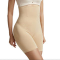 High Waist Lift Hip Corset Underwear - Apricot