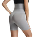 High Waist Lift Hip Corset Underwear - Grey