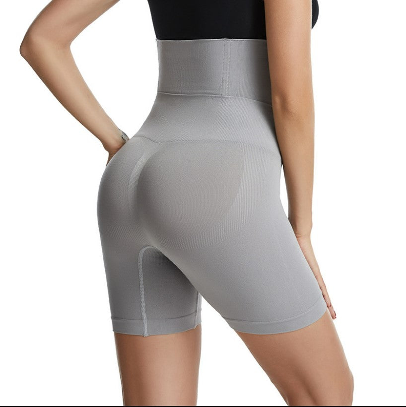 High Waist Lift Hip Corset Underwear - Grey